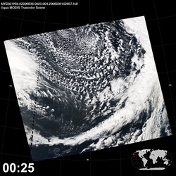 Level 1B Image at: 0025 UTC