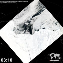 Level 1B Image at: 0310 UTC