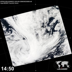 Level 1B Image at: 1450 UTC