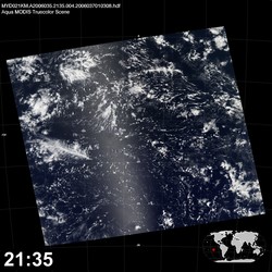 Level 1B Image at: 2135 UTC