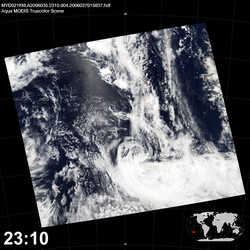 Level 1B Image at: 2310 UTC