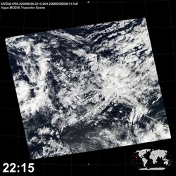 Level 1B Image at: 2215 UTC