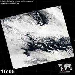 Level 1B Image at: 1605 UTC