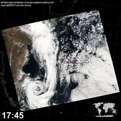 Level 1B Image at: 1745 UTC