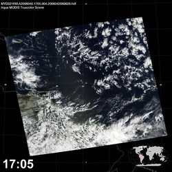 Level 1B Image at: 1705 UTC