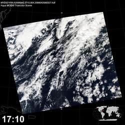 Level 1B Image at: 1710 UTC