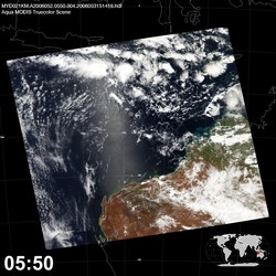 Level 1B Image at: 0550 UTC