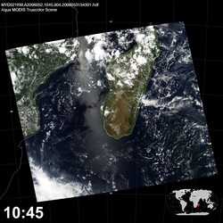 Level 1B Image at: 1045 UTC