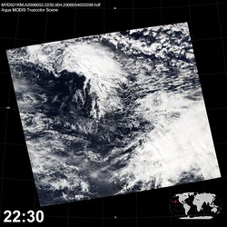 Level 1B Image at: 2230 UTC