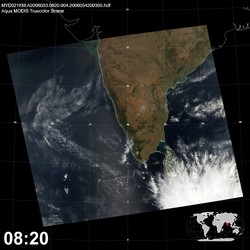 Level 1B Image at: 0820 UTC