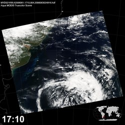 Level 1B Image at: 1710 UTC