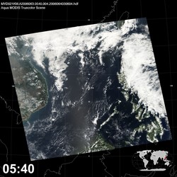 Level 1B Image at: 0540 UTC