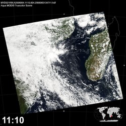 Level 1B Image at: 1110 UTC