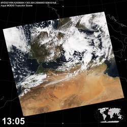 Level 1B Image at: 1305 UTC