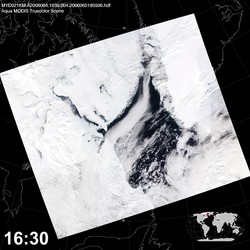 Level 1B Image at: 1630 UTC