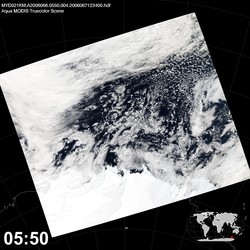 Level 1B Image at: 0550 UTC