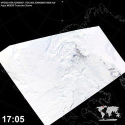 Level 1B Image at: 1705 UTC