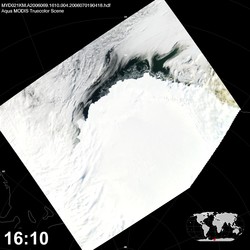 Level 1B Image at: 1610 UTC