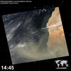 Level 1B Image at: 1445 UTC