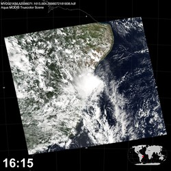 Level 1B Image at: 1615 UTC