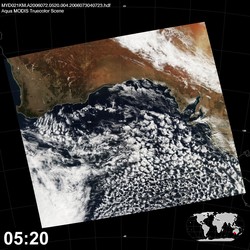 Level 1B Image at: 0520 UTC