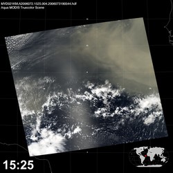 Level 1B Image at: 1525 UTC