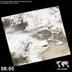 Level 1B Image at: 0805 UTC