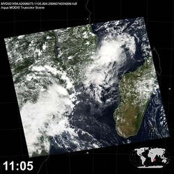 Level 1B Image at: 1105 UTC