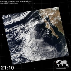 Level 1B Image at: 2110 UTC