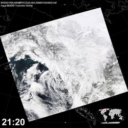 Level 1B Image at: 2120 UTC