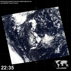 Level 1B Image at: 2235 UTC