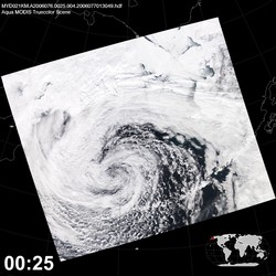 Level 1B Image at: 0025 UTC