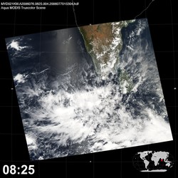 Level 1B Image at: 0825 UTC