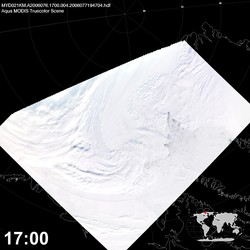 Level 1B Image at: 1700 UTC