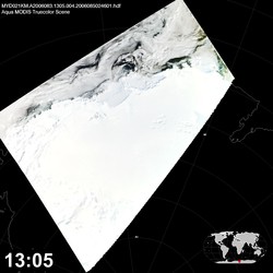 Level 1B Image at: 1305 UTC