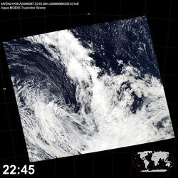 Level 1B Image at: 2245 UTC