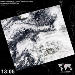 Level 1B Image at: 1305 UTC