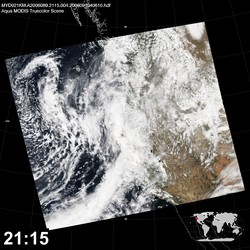 Level 1B Image at: 2115 UTC