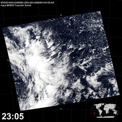 Level 1B Image at: 2305 UTC