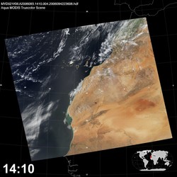 Level 1B Image at: 1410 UTC