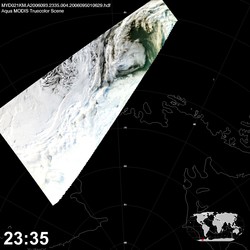 Level 1B Image at: 2335 UTC