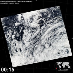Level 1B Image at: 0015 UTC