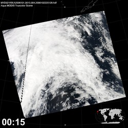 Level 1B Image at: 0015 UTC