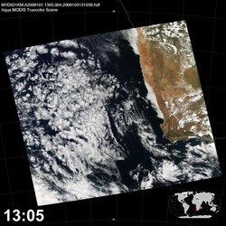 Level 1B Image at: 1305 UTC