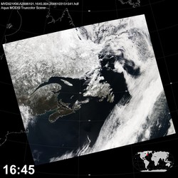 Level 1B Image at: 1645 UTC