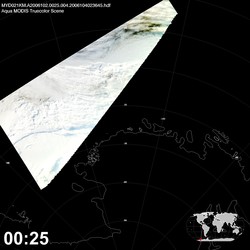 Level 1B Image at: 0025 UTC