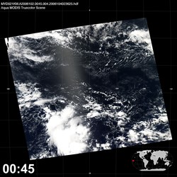 Level 1B Image at: 0045 UTC