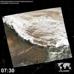 Level 1B Image at: 0730 UTC