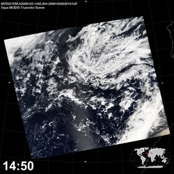 Level 1B Image at: 1450 UTC