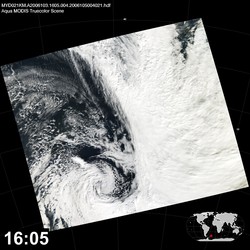 Level 1B Image at: 1605 UTC